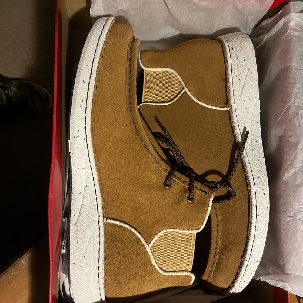 Men's Tan Suede Shoes